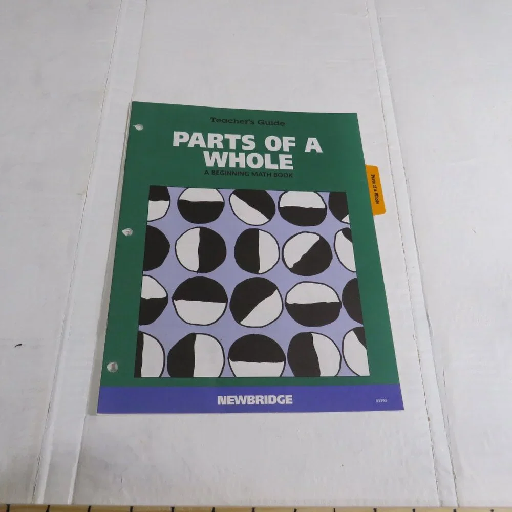 Parts of a Whole BIG BOOK (almost 2 feet tall) with teacher pages CLASSROOM